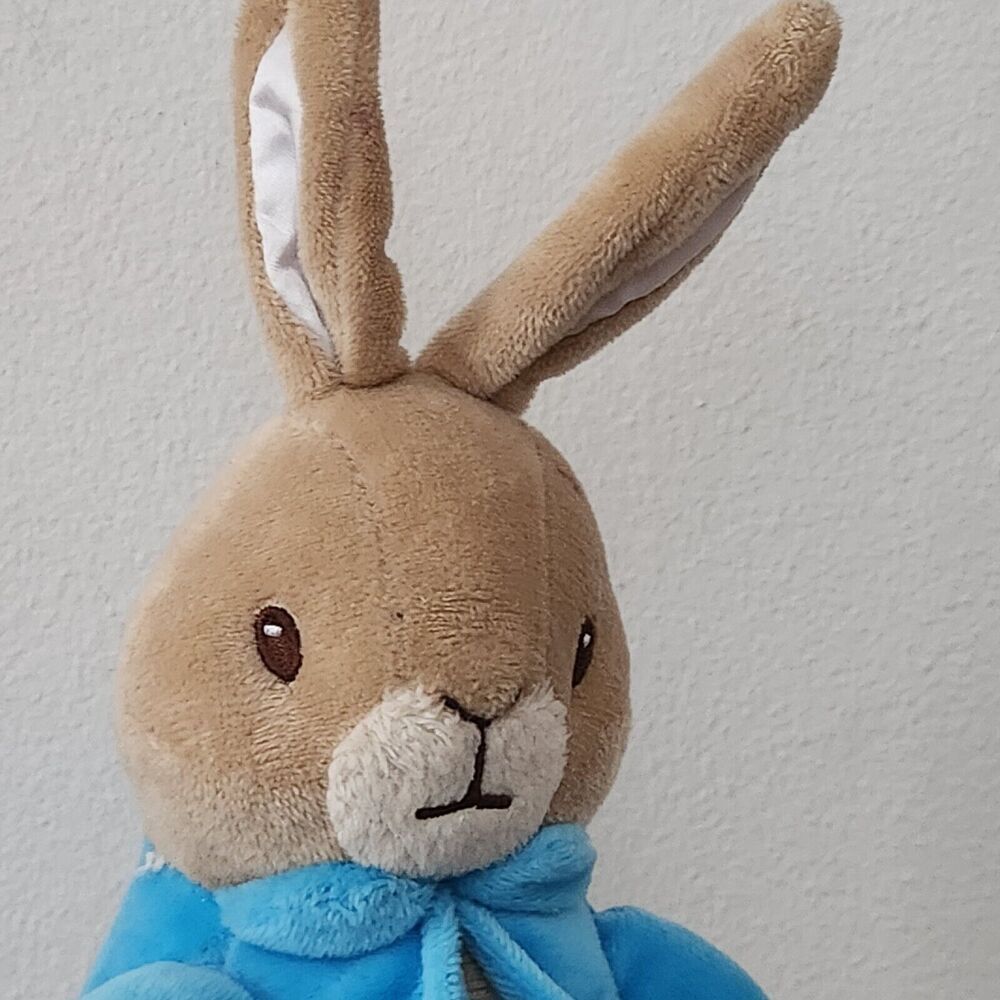 Beatrix Potter, Peter Rabbit, turquoise jacket 9.5” - Picture 4 of 5